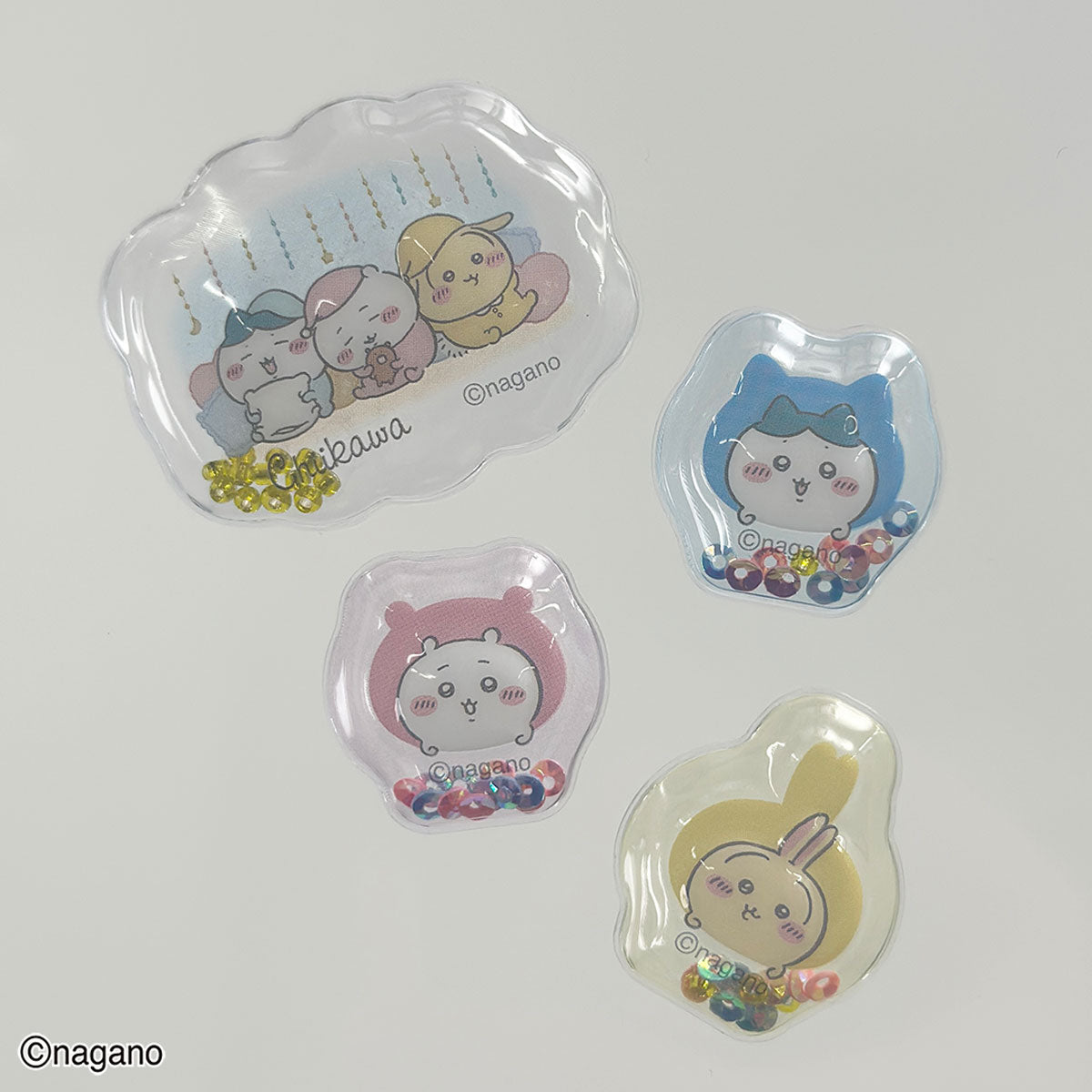 ちいかわ わたあめカプセルシール（ちいかわ・ハチワレ・うさぎ