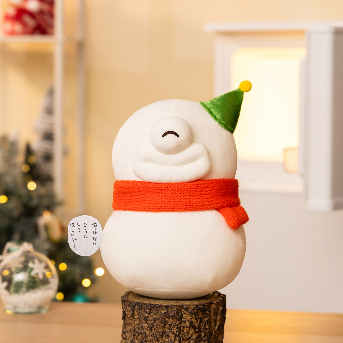ちいかわ オデ雪だるまぬいぐるみ | ちいかわマーケット 公式グッズ