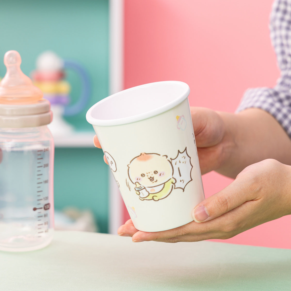 Chiikawa Chiikawa Baby Paper Cup-like Melamine Cup (Milk Hah!)