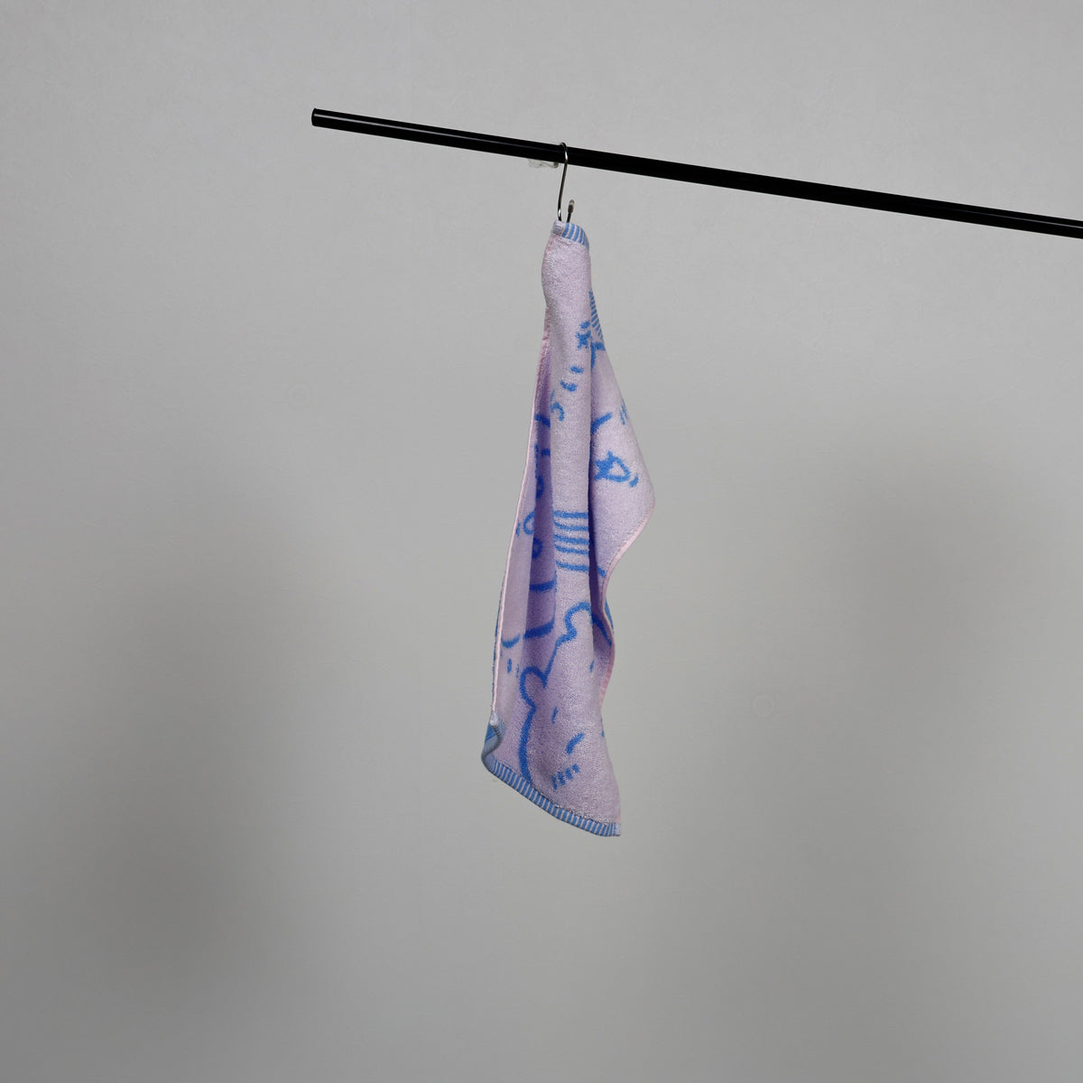 吉伊卡哇 迷你毛巾地墊 (吉伊卡哇粉紅色)