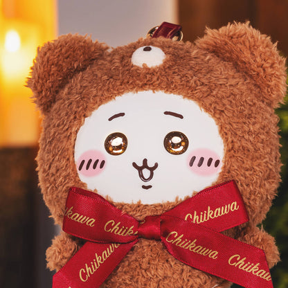 ちいかわ Kiramekko Teddy Bear（くりまんじゅう）