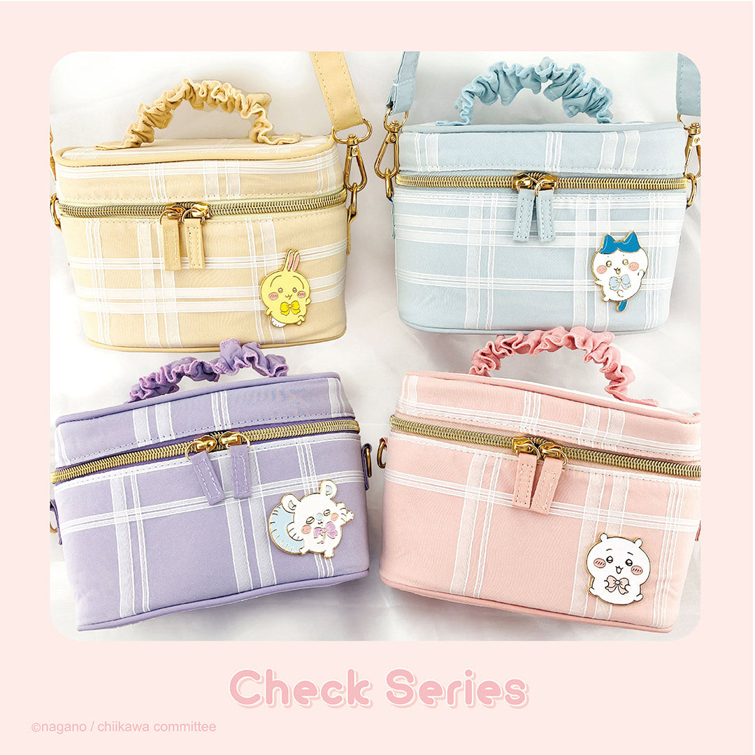 ❤︎❤︎❤︎ポーチ❤︎❤︎ご確認用です♡ ちいかわ バニティポーチ（チェック・ちいかわ） | ちいかわマーケット