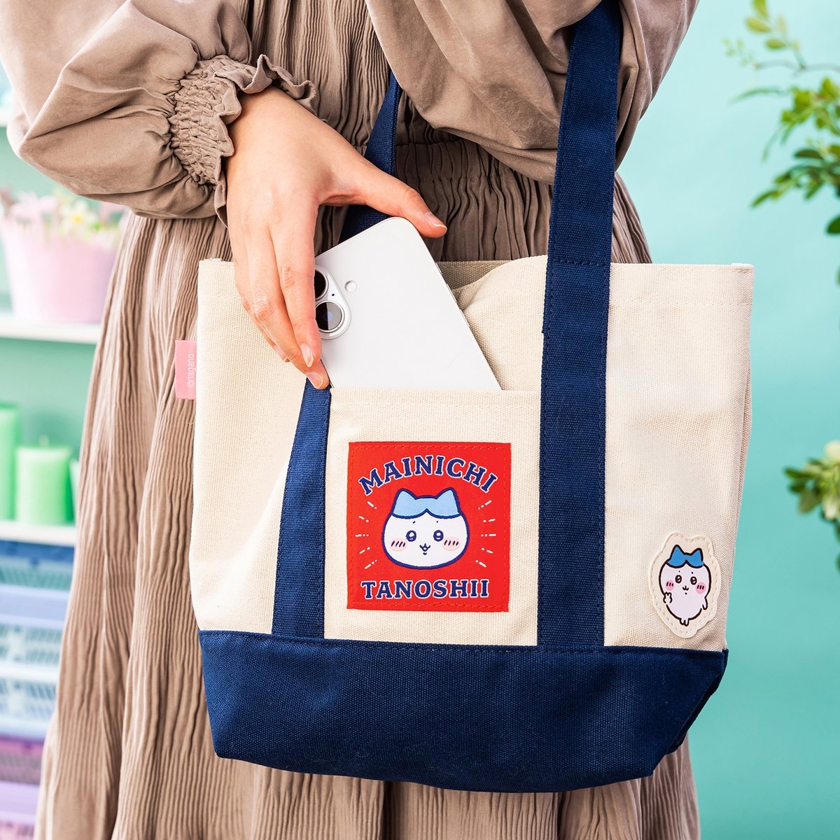 ちいかわ ちいかわパーク アルファベットなランチトートバッグ（シーサー）