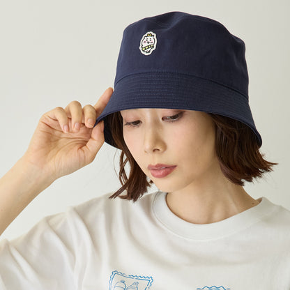 Chiikawa Bucket Hat (Crown / Navy)