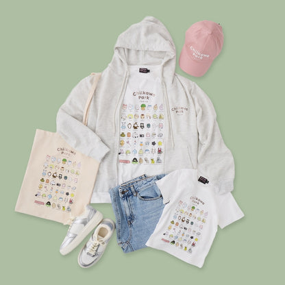 吉伊卡哇乐园 鸭舌帽 (Logo / 米色)