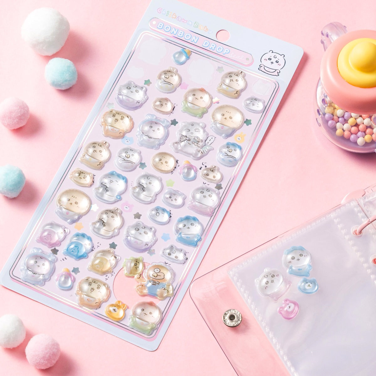 ちいかわ Chiikawa Baby ボンボンドロップシール | ちいかわマーケット