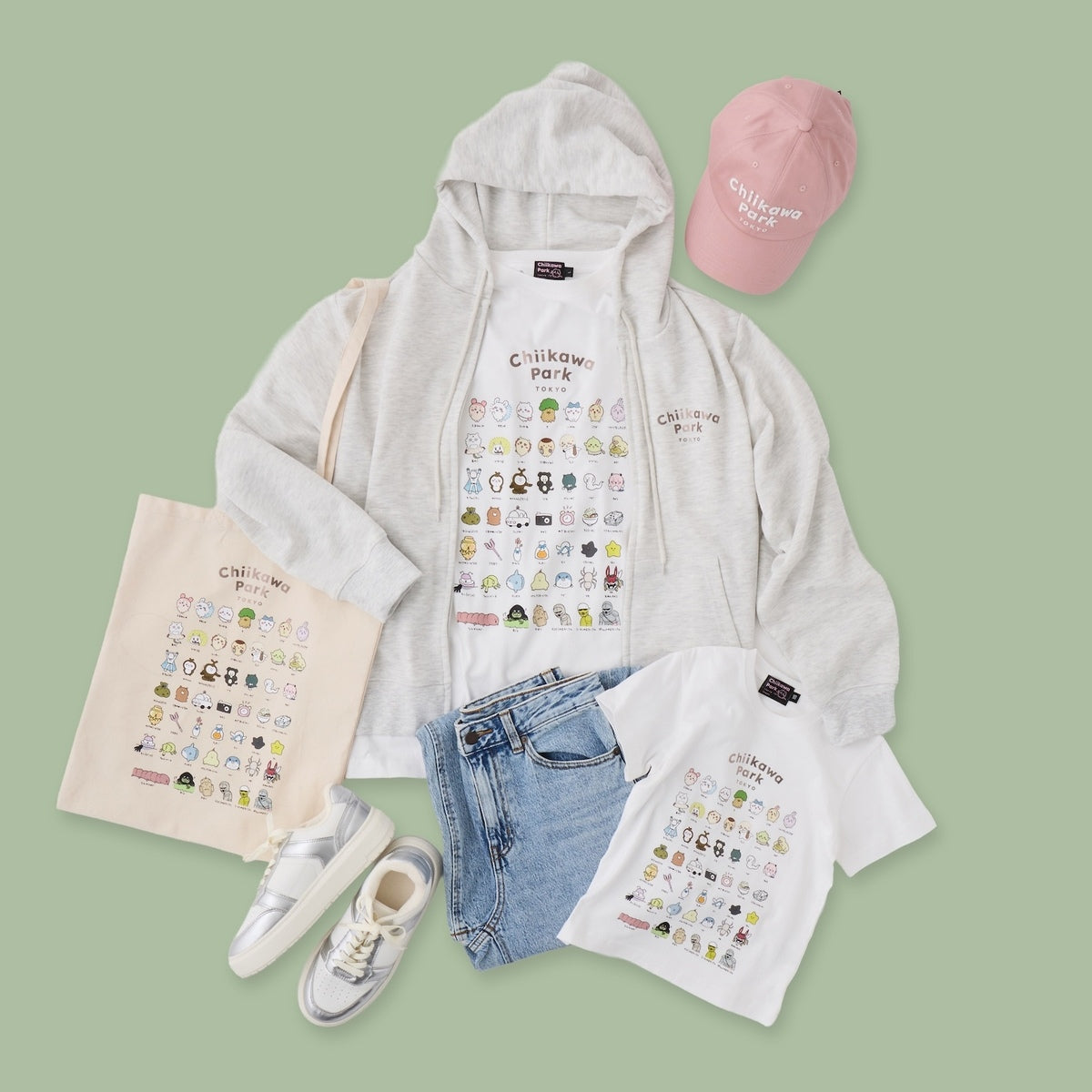 吉伊卡哇乐园 鸭舌帽 (Logo / 粉色)