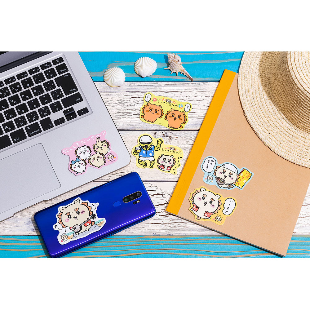 ちいかわ シーサー祭り！！！ スマホに貼れるサイズのステッカー（でーす！！）