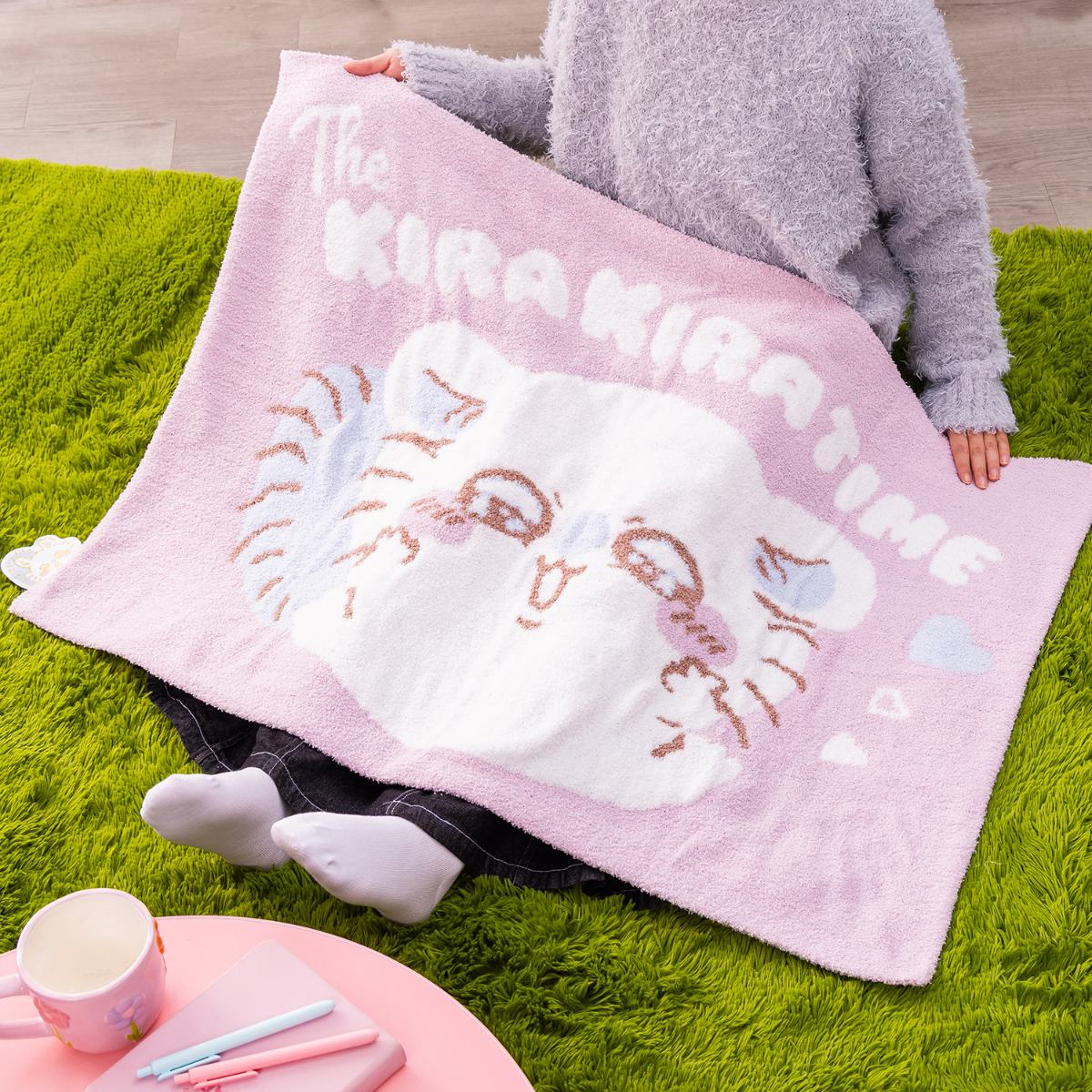 Chiikawa Warm & Fluffy Blanket (Momonga)