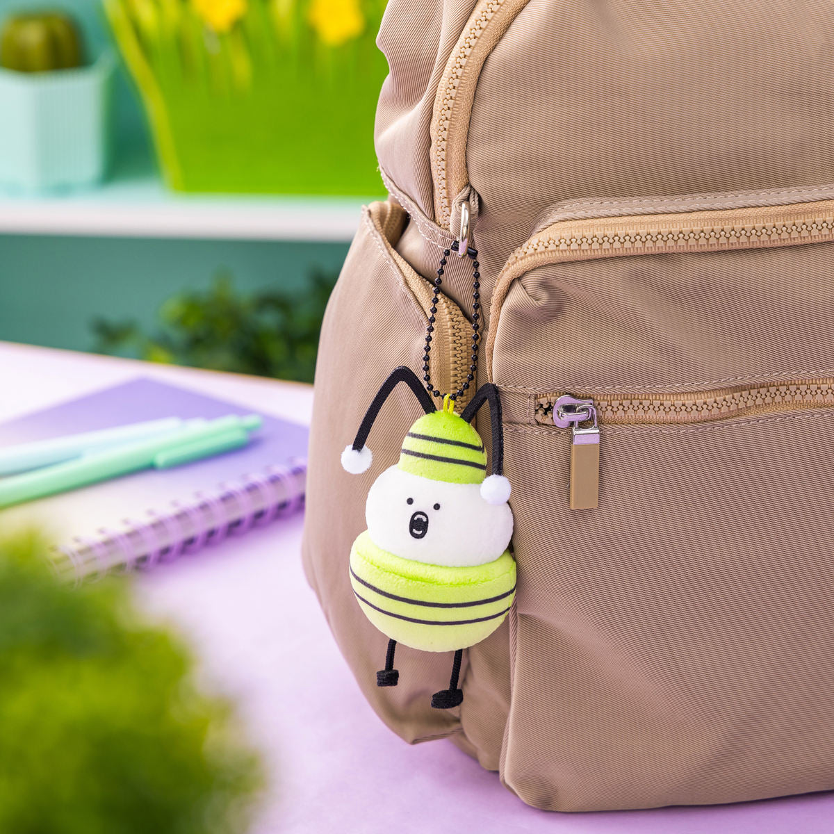 ちいかわ 虫マスコット（黄緑）