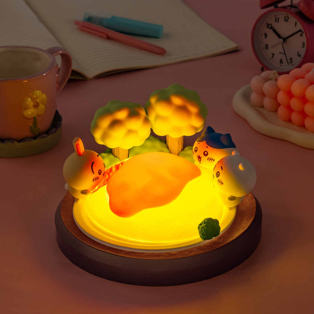ちいむすめ Pre-order] Chiikawa Giant Omurice LED Silicone Room Light