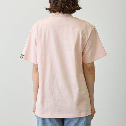 ちいかわ ちいかわベーカリー Tシャツ ロゴ ピンク