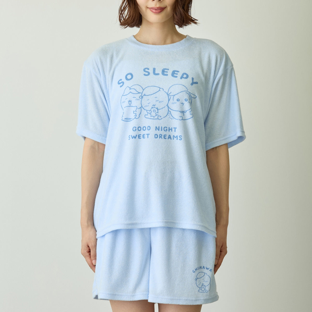 Chiikawa Loungewear Set (SO SLEEPY / Blue) | Chiikawa Market