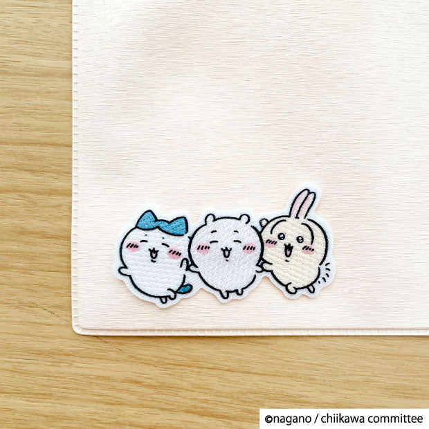 Chiikawa Shishuu Patch University (Chiikawa, Hachiware, and Usagi) 