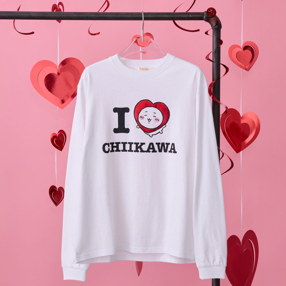 ちいかわ 長袖Tシャツ I LOVE CHIIKAWA ホワイト | ちいかわ ちいかわ 長袖Tシャツ I LOVE CHIIKAWA ホワイト | ちいかわ