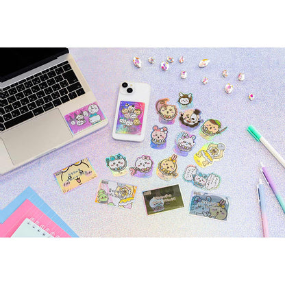 Magical Chiikawa Smartphone-Sized Hologram Sticker (Momonga)