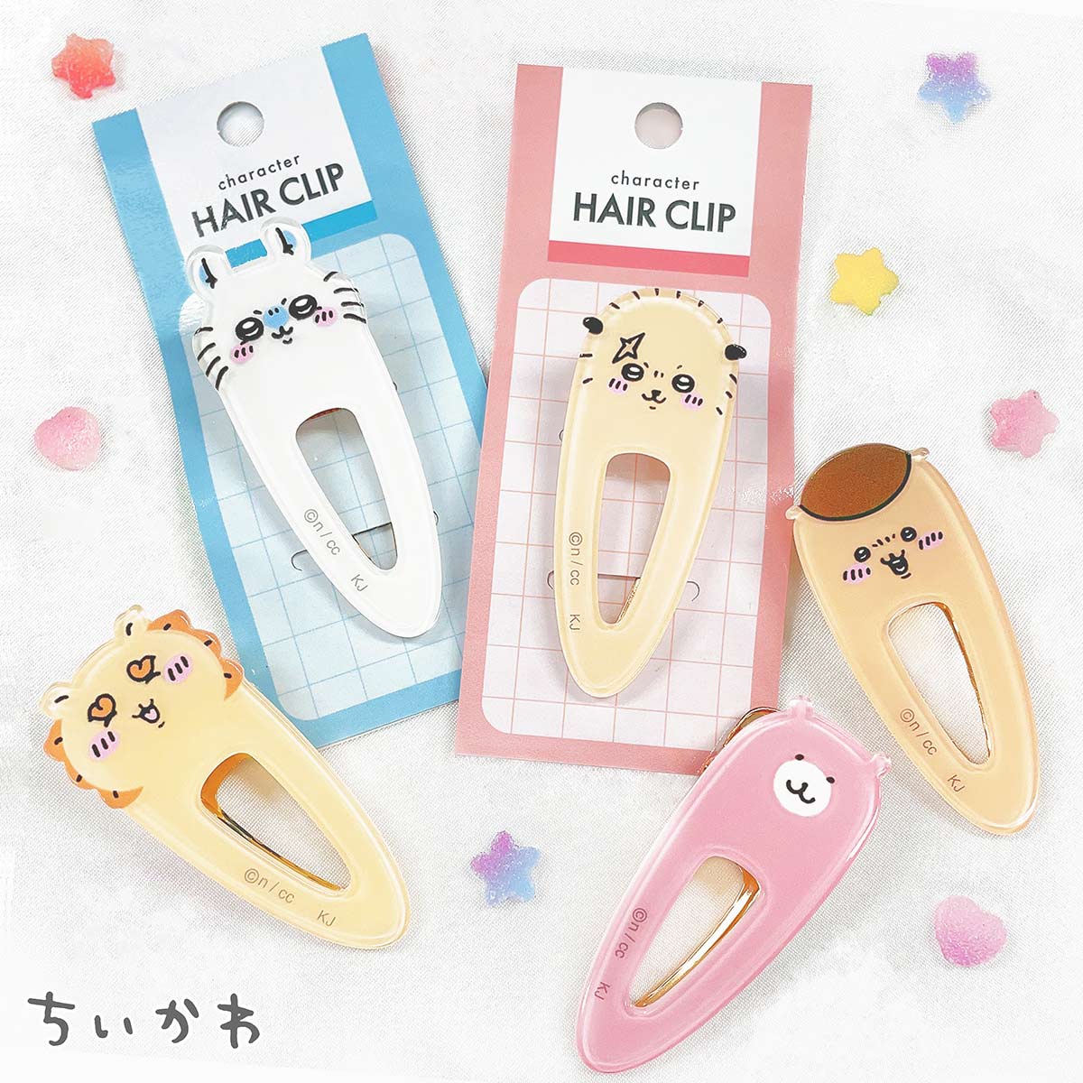 ちいかわ ヘアクリップ（くまポシェット） | ちいかわマーケット