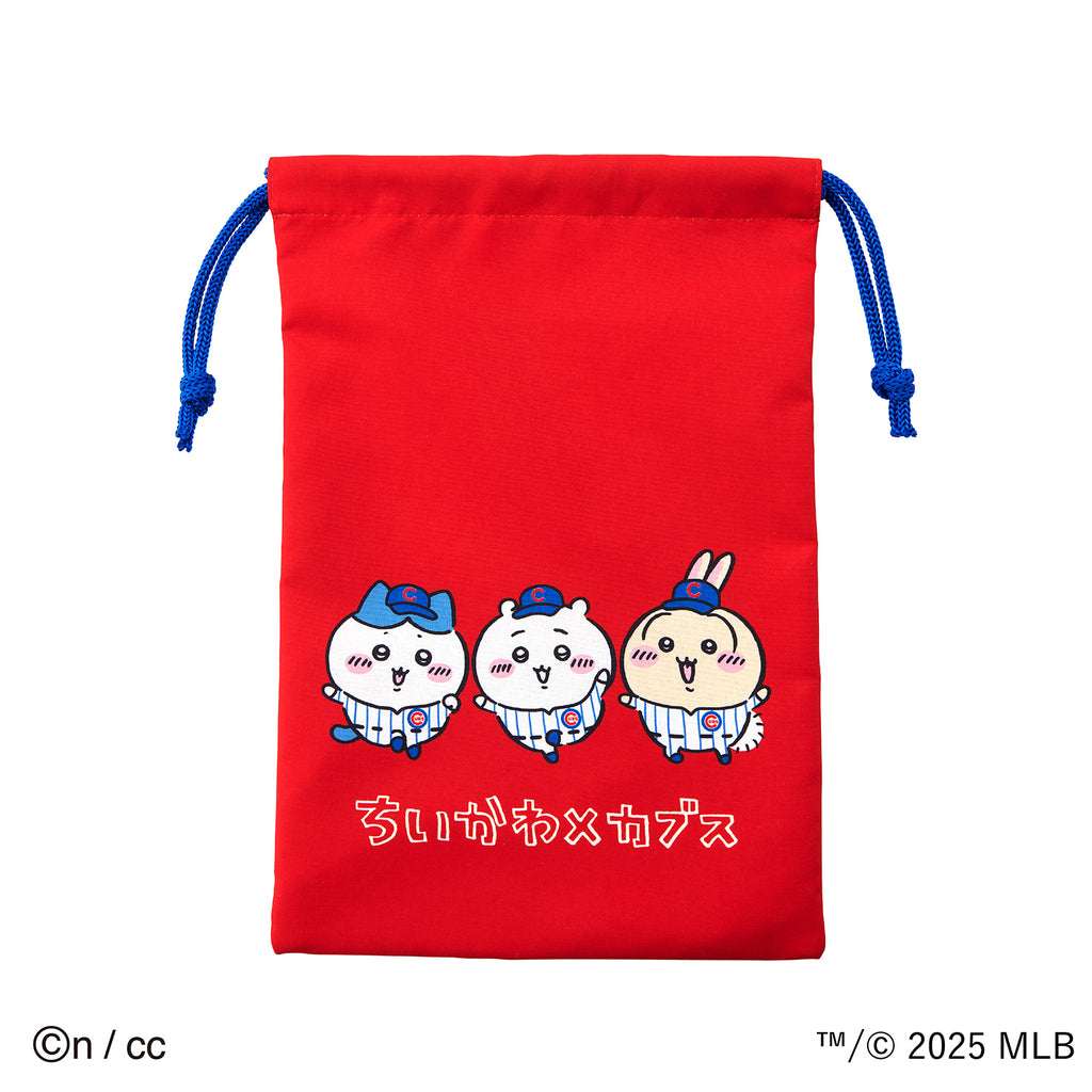 ちいかわ×MLB TOKYO SERIES 巾着（カブス）