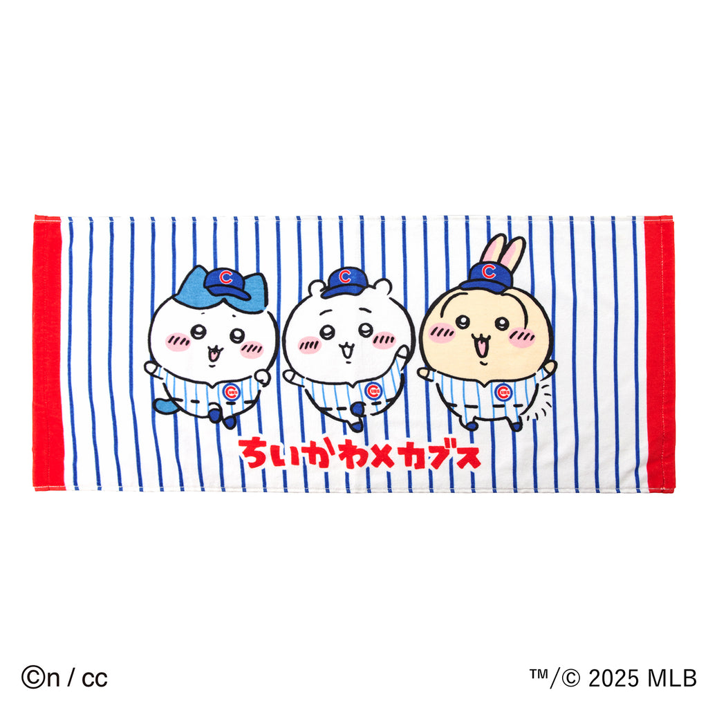 치이카와×MLB TOKYO SERIES 페이스 타올 (컵스)