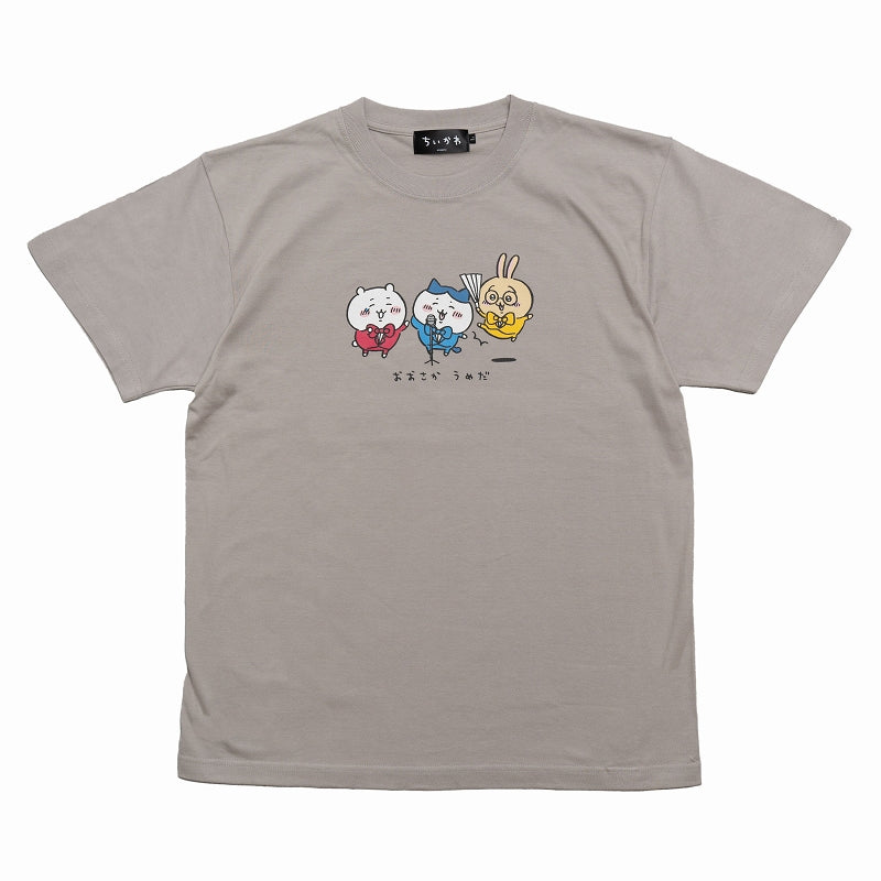 ちいかわ 漫才 Tシャツ ライトグレー