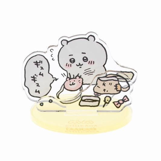 Chiikawa Good friends Outing Petit Acrylic Stand (Preparing Outing)
