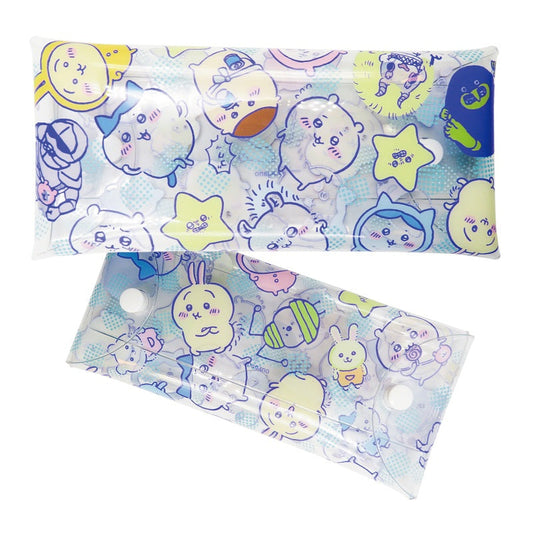 ちいかわ クリアマルチケース 総柄