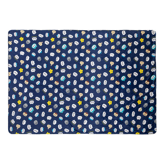 Chiikawa Warm Large Blanket (Navy)