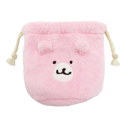 Chiikawa Face Drawstring Pouch (Bear Pouch)