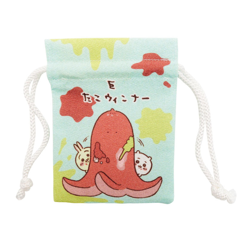 ちいかわ 豆巾着（たこさんウィンナー）