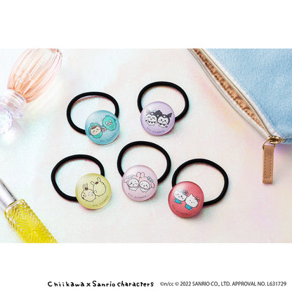 Chiikawa × Sanrio Characters Glass Hair Tie (Chiikawa & My Melody)