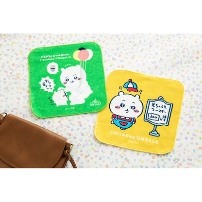 Chiikawa Exciting Amusement Park Hand Towel (Delicious Coaster)