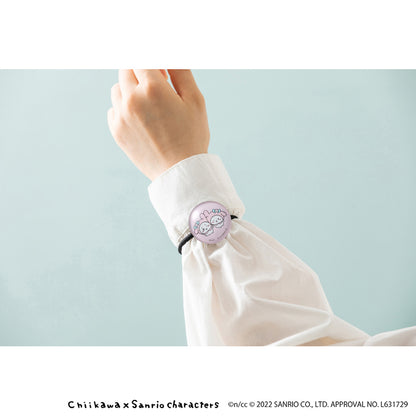 Chiikawa × Sanrio Characters Glass Hair Tie (Chiikawa & My Melody)