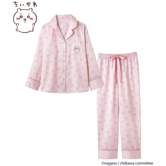 吉伊卡哇 裏起毛緞面襯衫睡衣