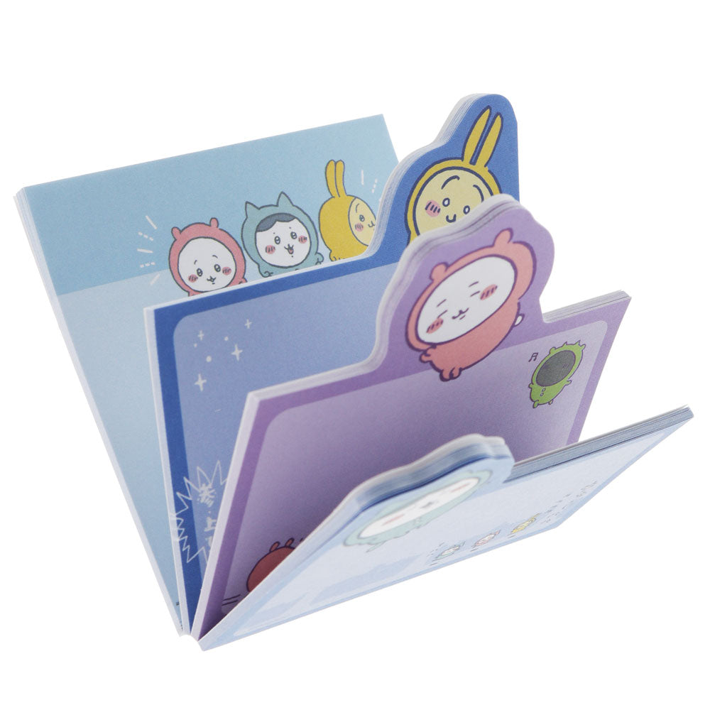 ちいかわ ダイカットブロックふせん パジャマ