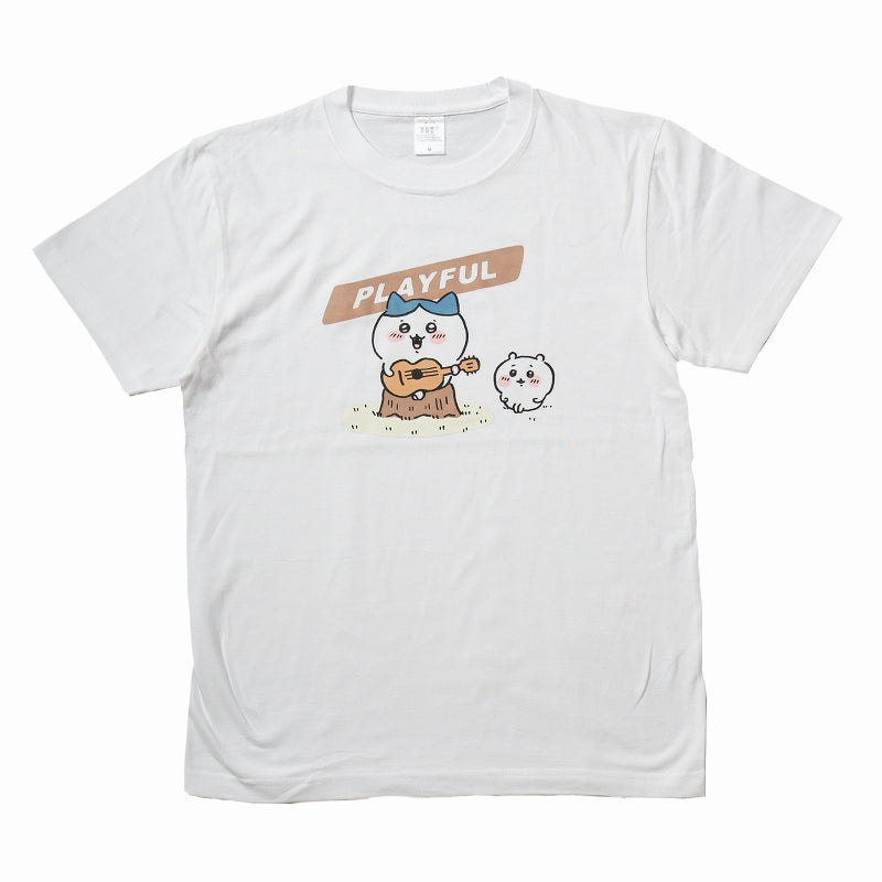 ちいかわ PLAYFUL Tシャツ ホワイト | ちいかわマーケット 公式グッズ
