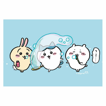 Chiikawa Postcard② Bubbles