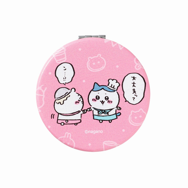 ちいかわカフェ 丸型コンパクトミラー（ちいかわ）【１会計 ２個まで】