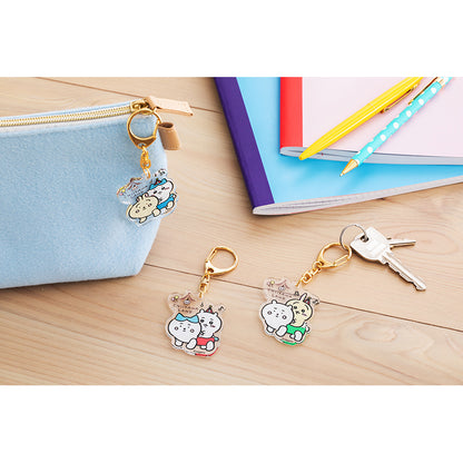 ちいかわらんど アクリルキーホルダー（ぴーぽぽちいかわ）