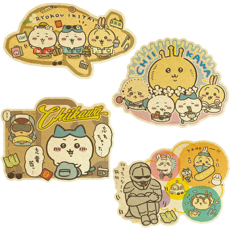Chiikawa Travel Sticker Chiikawa Tourism (1) RYOKOU IKITAI