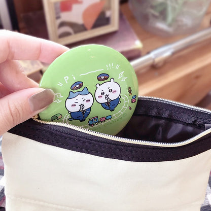 吉伊卡哇 徽章镜子 喀嚓吹吉伊卡哇