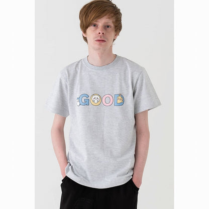 吉伊卡哇 GOOD T恤（淺灰）