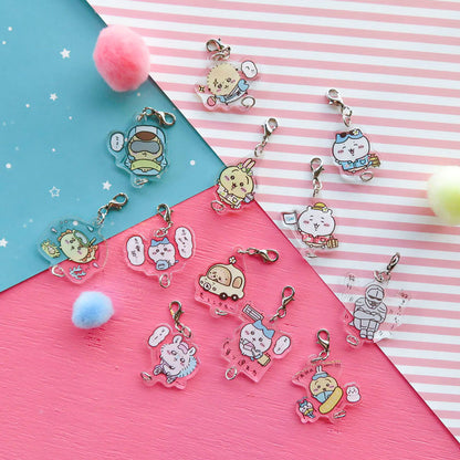 ちいかわ つながるアクリルチャームコレクション ちいかわ観光（全12種）【単品】【１会計 １２個まで】