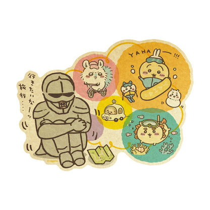 ちいかわ トラベルステッカー ちいかわ観光 （4）IKITAINA～