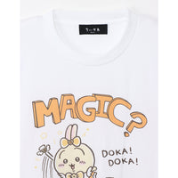 まじかるちいかわ ビッグTシャツ うさぎ MAGIC ホワイト | ちいかわ