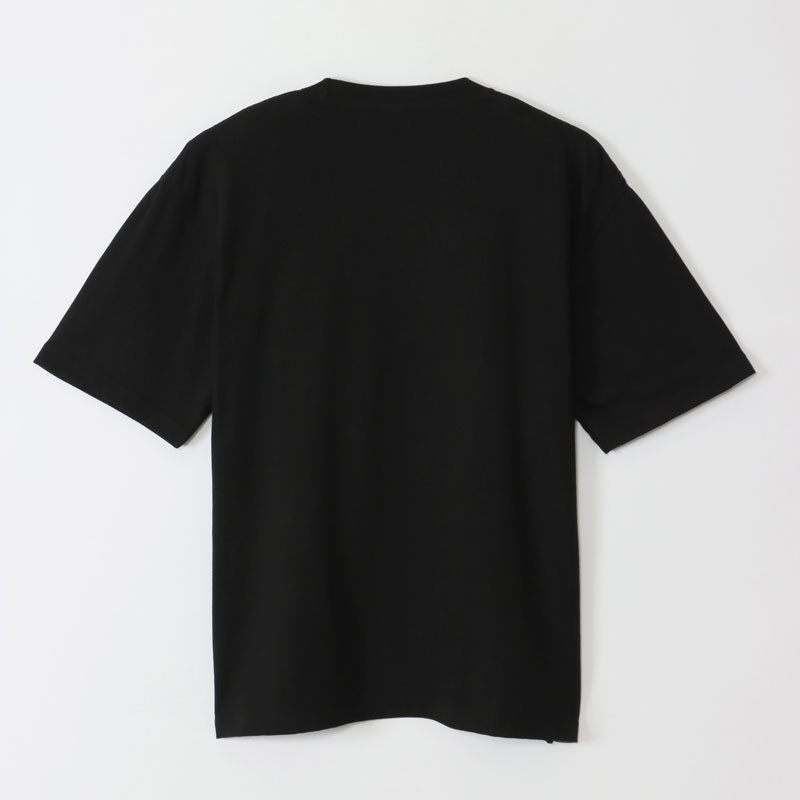 Chiikawa × Sanrio Characters Big T-Shirt Hachiware × Hello Kitty Black