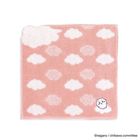 Chiikawa Towel Handkerchief (Cloud Pink)
