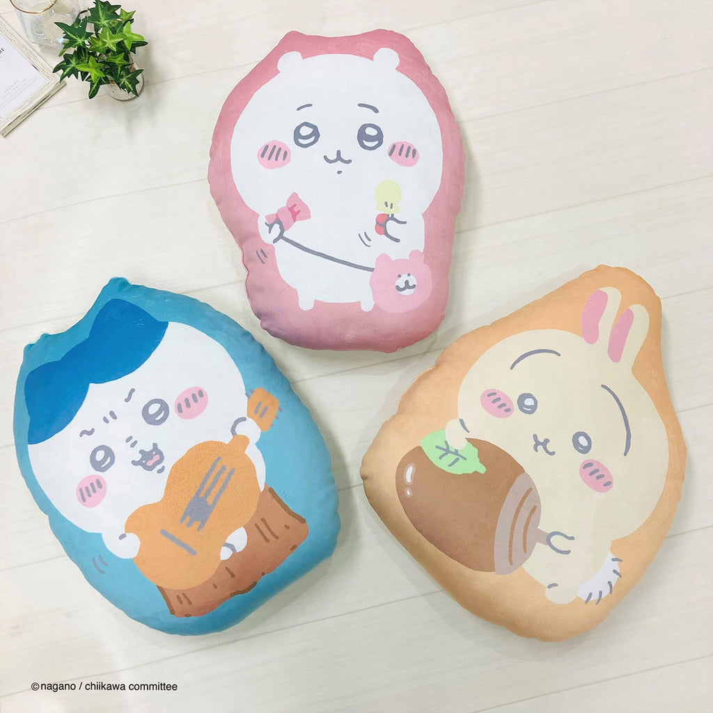 Chiikawa Die Cut Cushion (Rabbit)