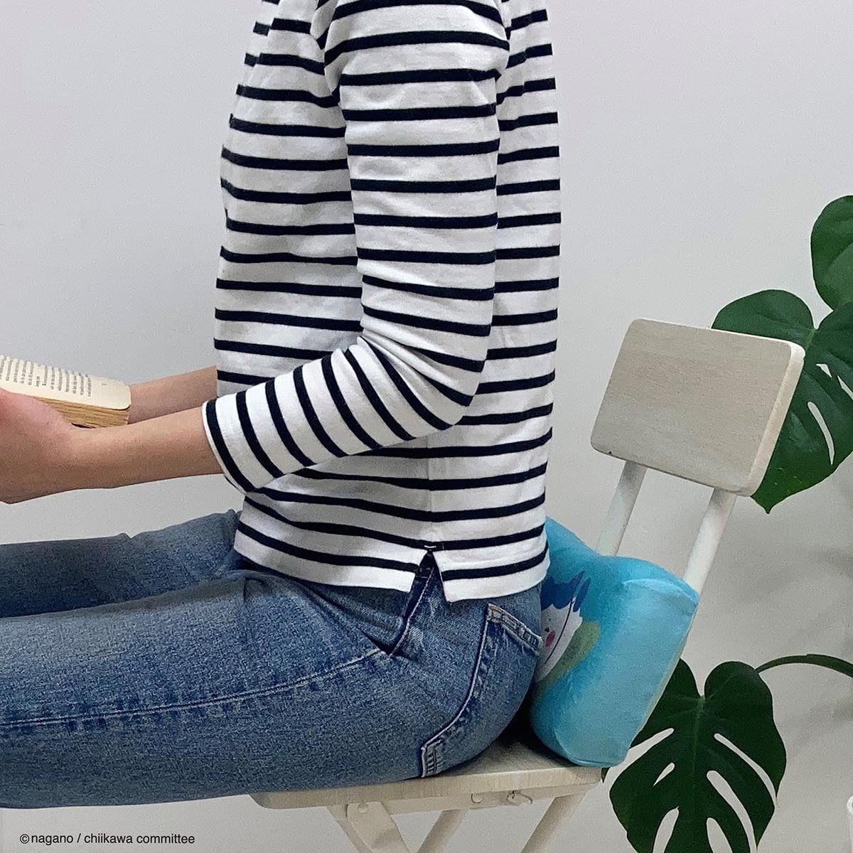 ちいかわ ミニリラックスピロー（ハチワレ）