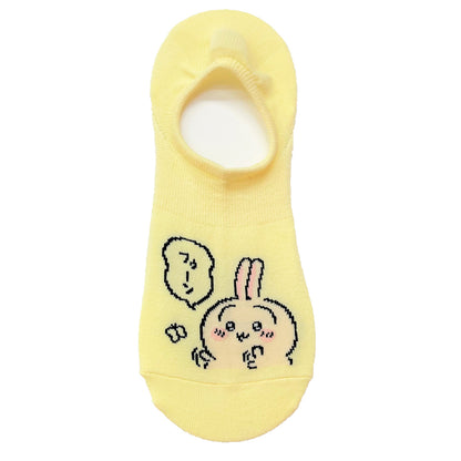 치이카와 코코피타 스니커 길이 양말 (우사기 나비)