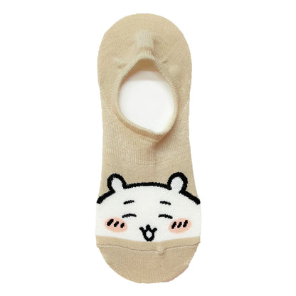 치이카와 코코피타 스니커 길이 양말 (치이카와 얼굴)